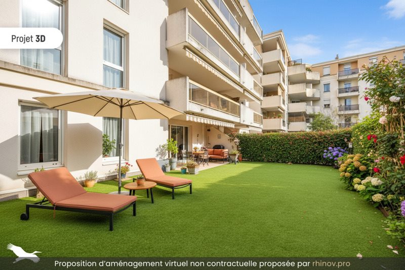 Vente Appartement FONTAINES SUR SAONE - 4 pièces -106 m² - (69270)