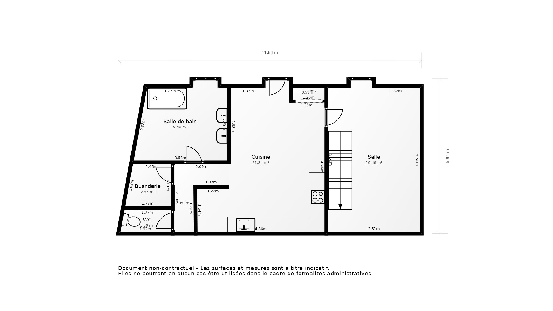 Vente Maison ST SULPICE DE ROYAN - 4 pièces - 127,3 m² - (17200)