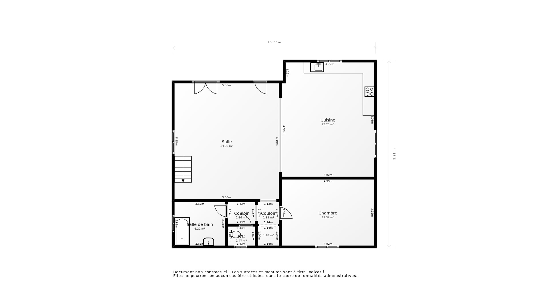 Vente Maison USSEL - 6 pièces - 131 m² - (19200)