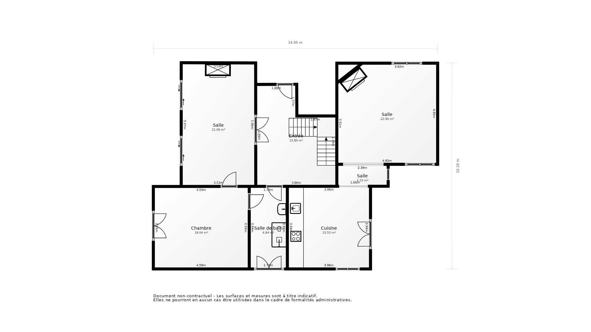 Vente Maison CHAILLEVETTE - 7 pièces - 185 m² - (17890)