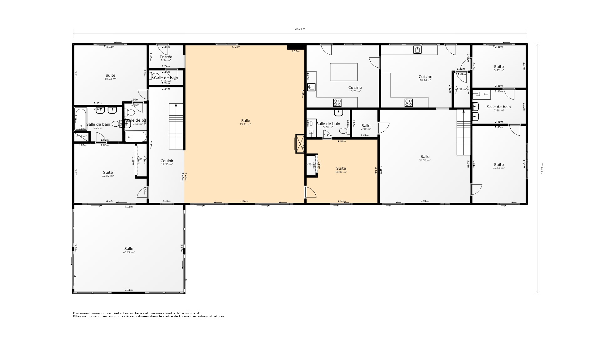 Vente Maison ST SAUVEUR D AUNIS - 10 pièces - 350 m² - (17540)