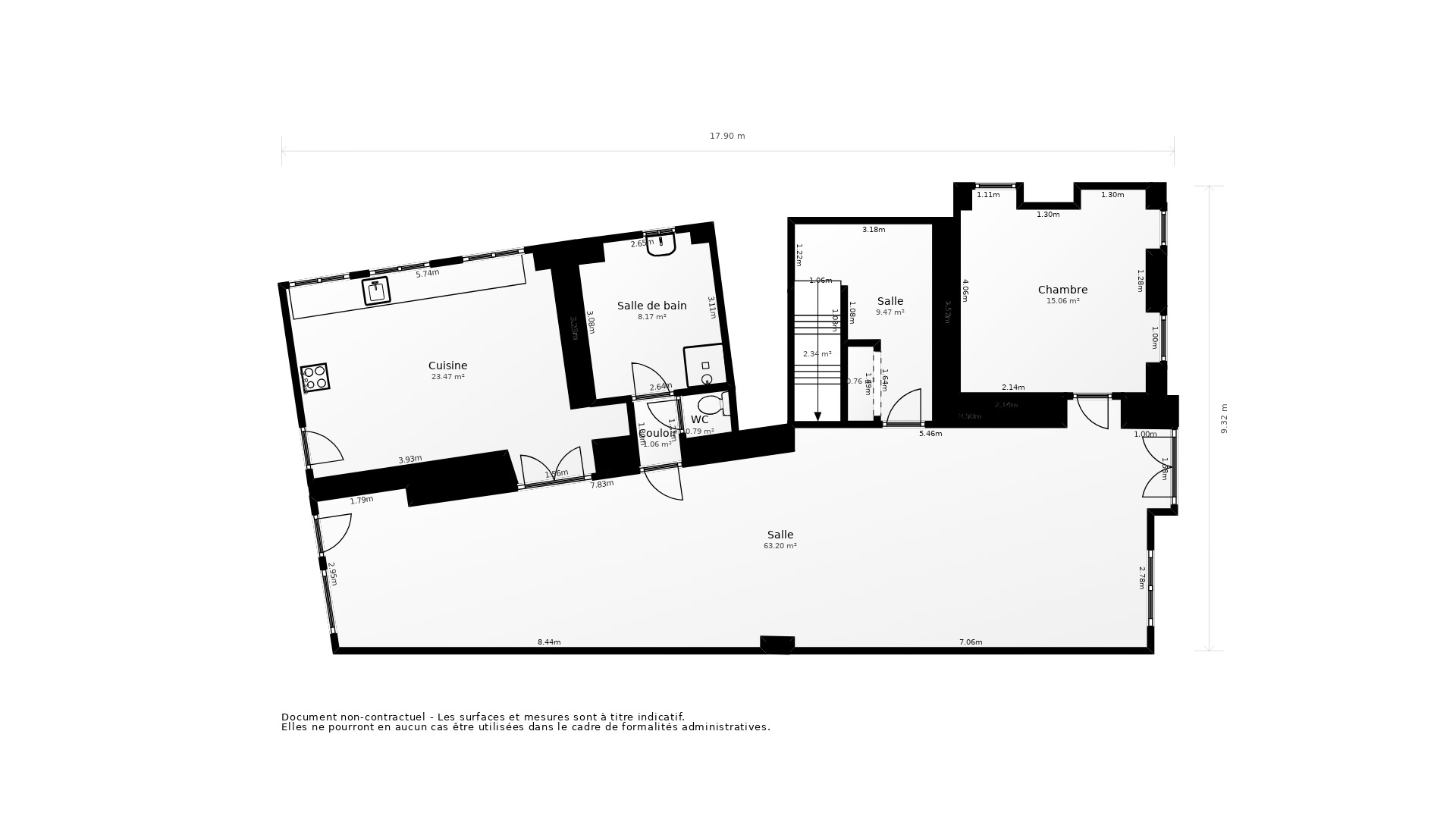 Vente Maison ST ROMANS LES MELLE - 8 pièces - 198 m² - (79500)