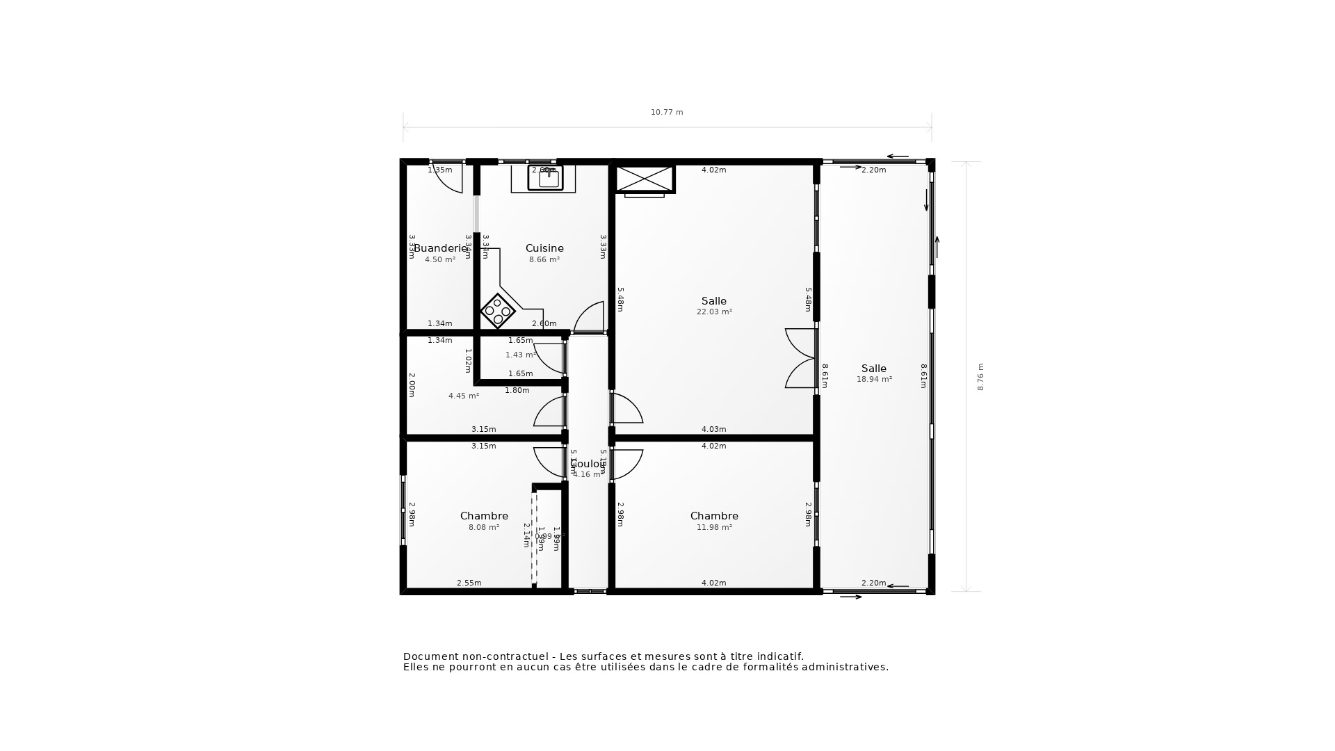 Vente Maison MIOS - 3 pièces - 85 m² - (33380)