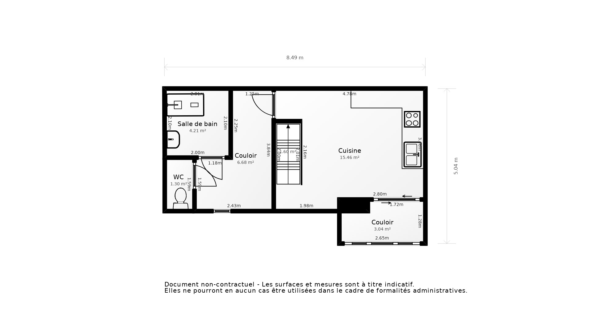 Vente Maison LA RICHE - 2 pièces - 62 m² - (37520)