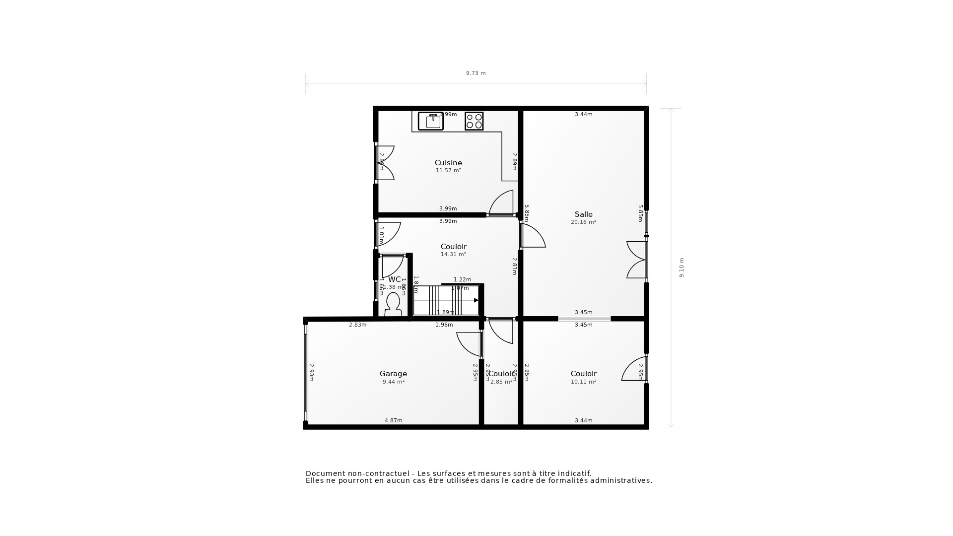 Vente Maison AUTERIVE - 4 pièces - 99 m² - (31190)