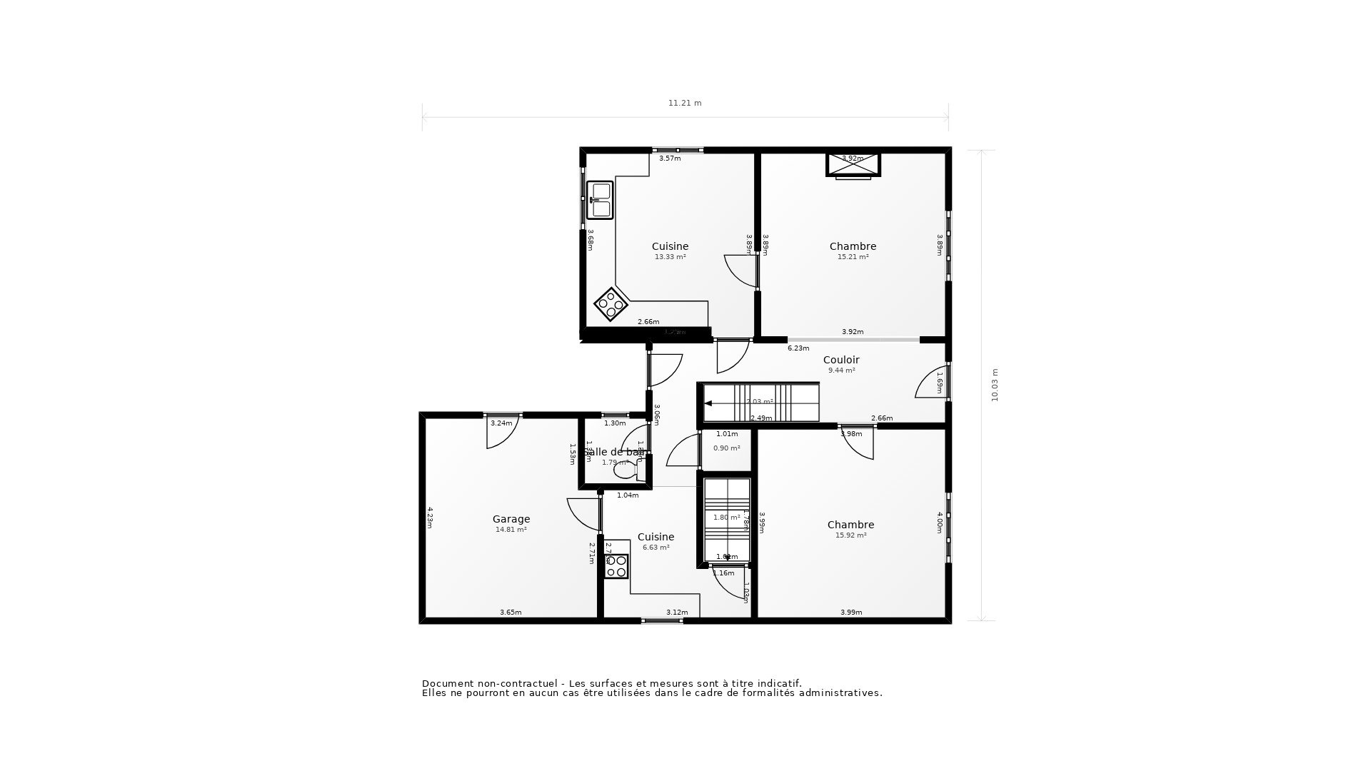 Vente Maison LE PUY - 5 pièces - 100 m² - (33580)