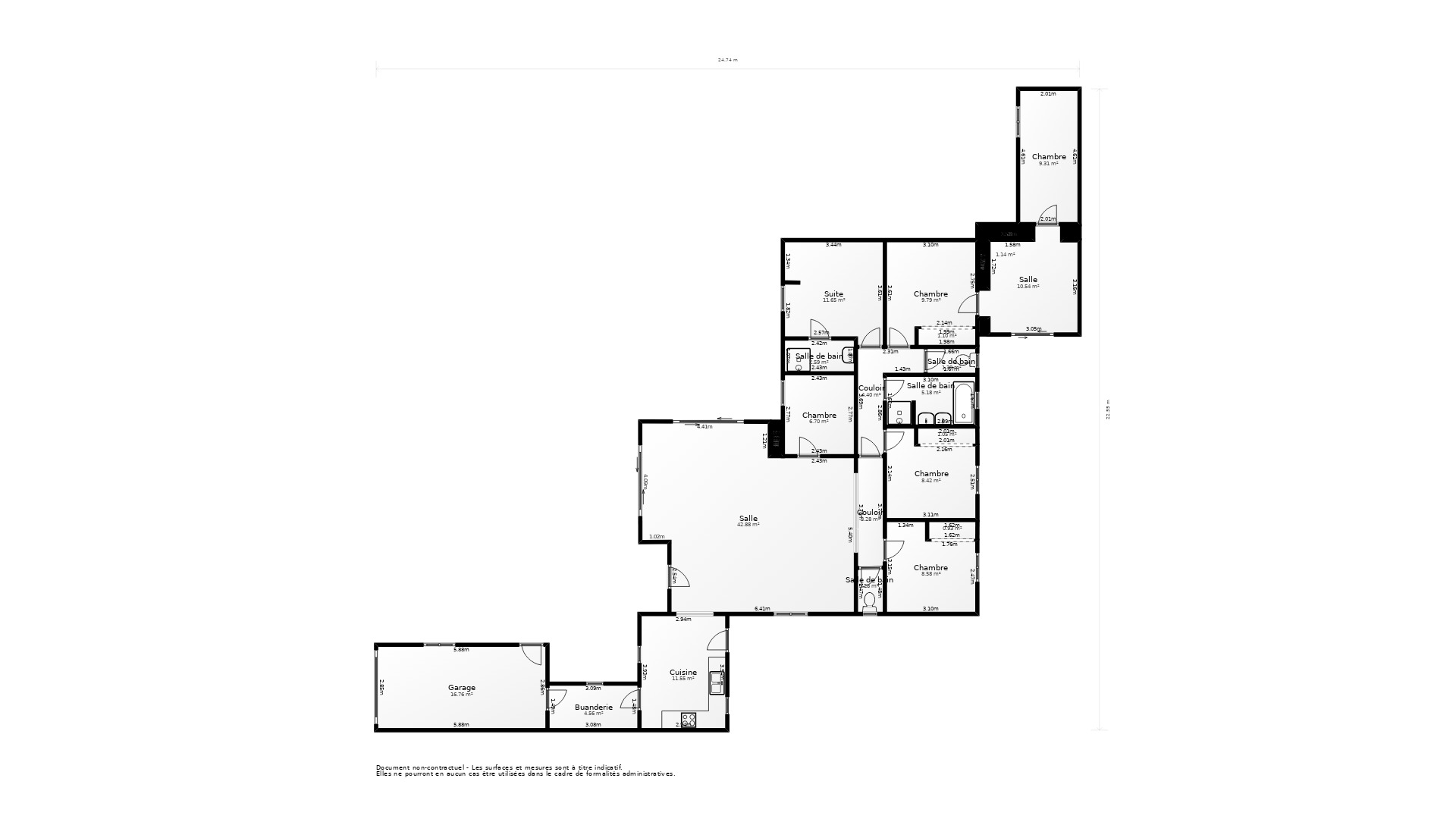 Vente Maison CLAVETTE - 6 pièces - 151 m² - (17220)