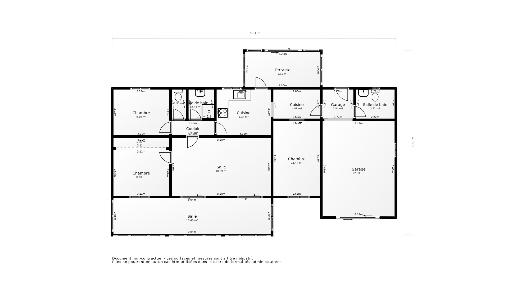 Vente Maison ARVERT - 4 pièces - 82 m² - (17530)