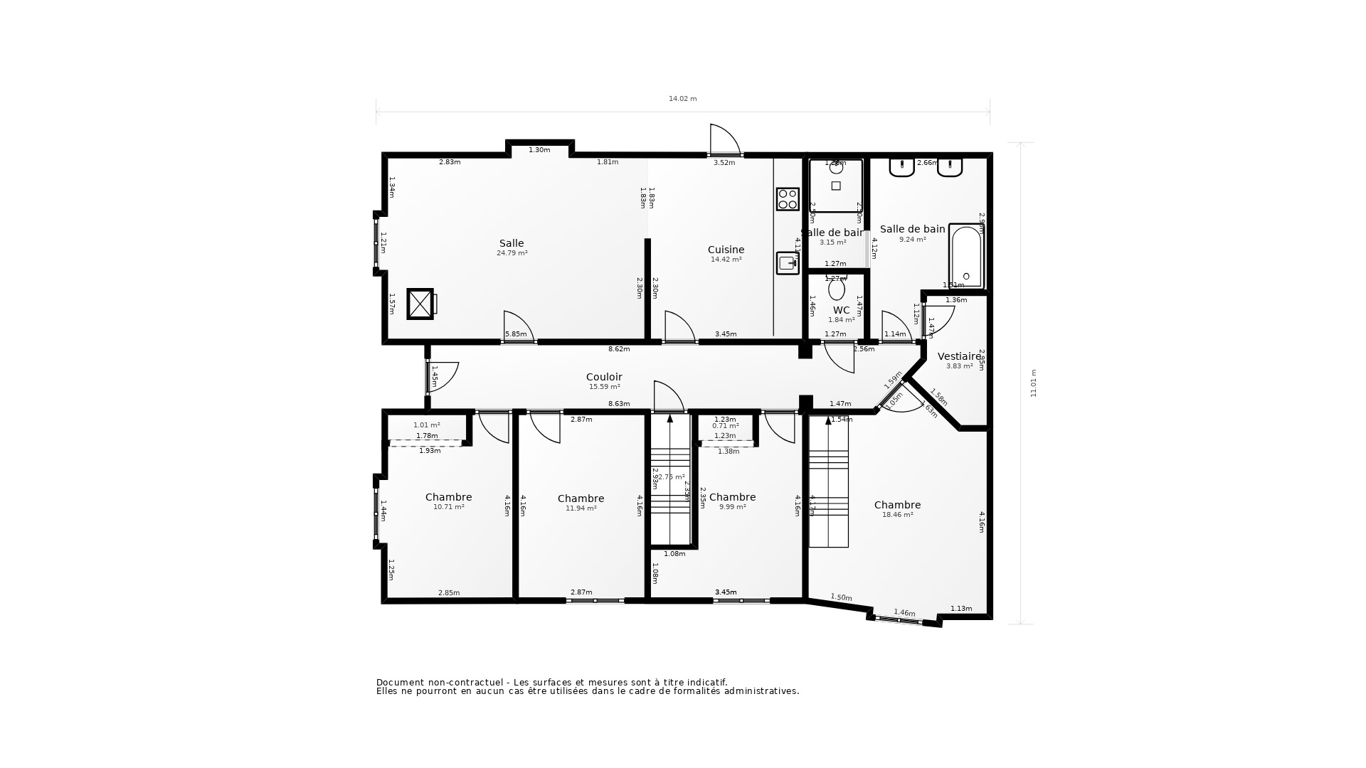 Vente Maison TOUVRE - 8 pièces - 260 m² - (16600)