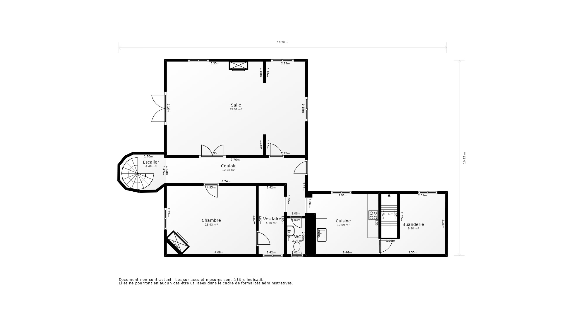 Vente Maison CHAMPAGNE SUR OISE - 7 pièces - 230 m² - (95660)