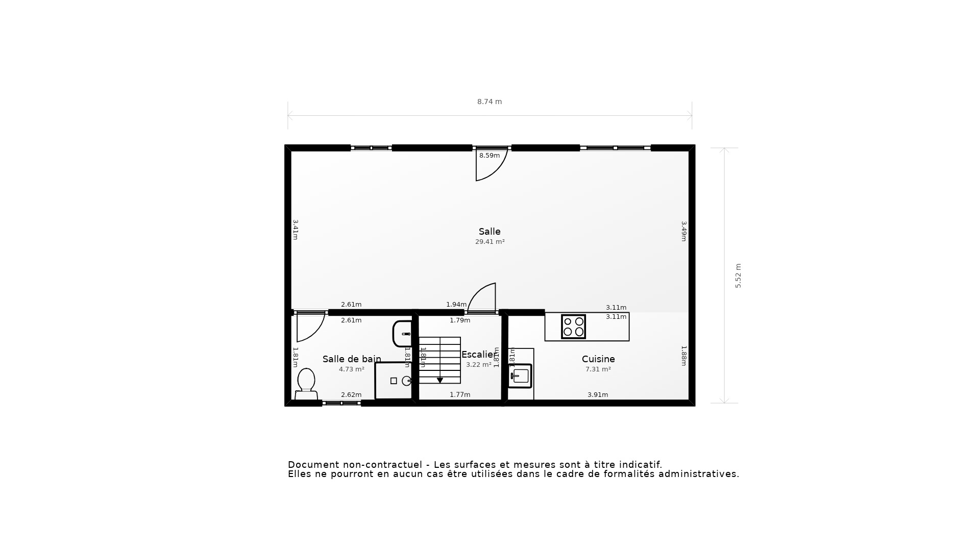 Vente Maison PLOUNEVEZ LOCHRIST - 4 pièces - 100 m² - (29430)