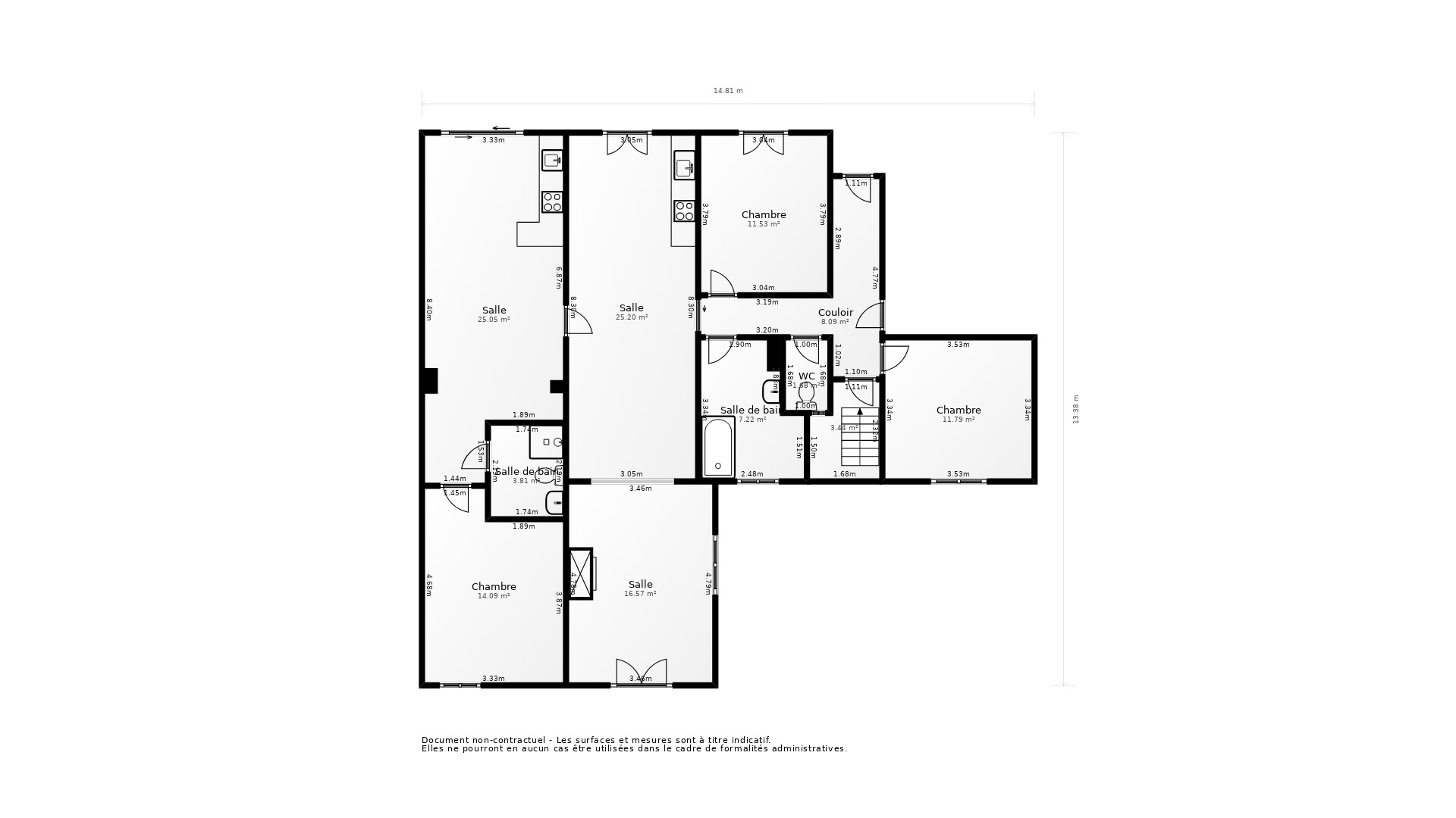 Vente Maison BERGERAC - 5 pièces - 127 m² - (24100)