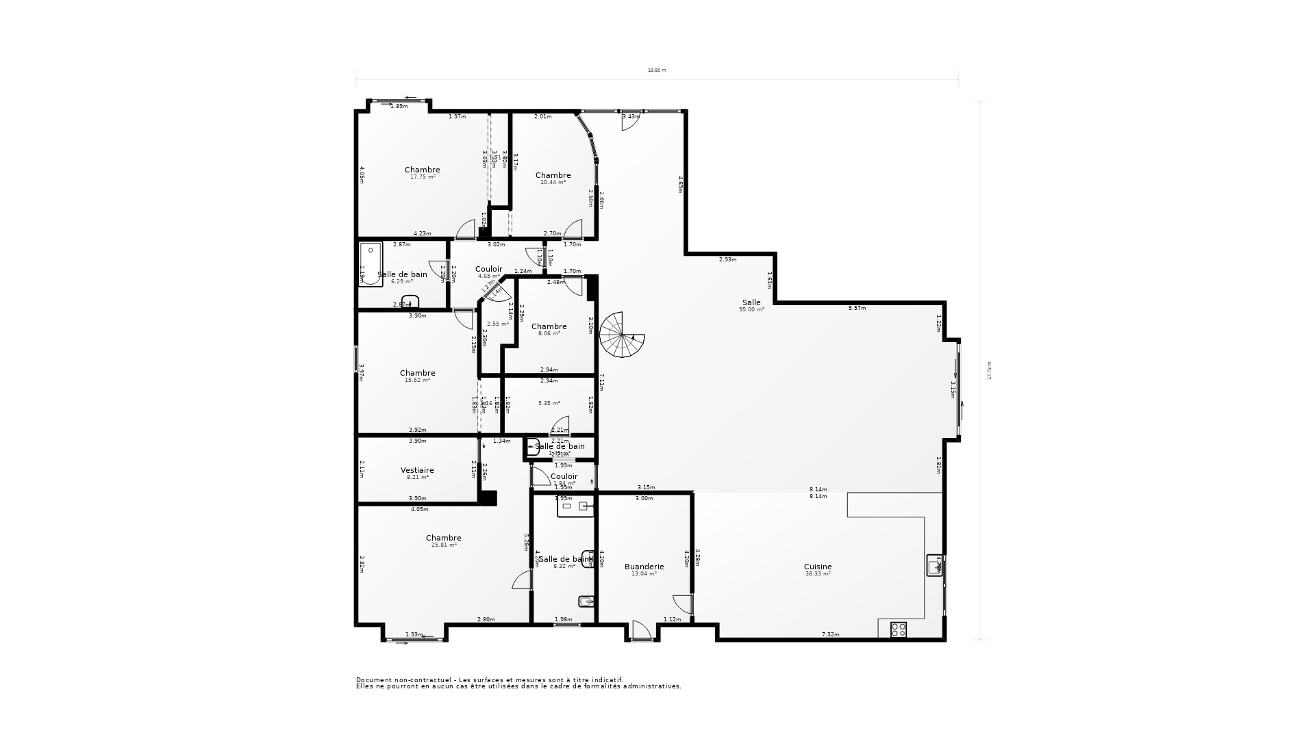 Vente Maison ST COLOMBAN - 7 pièces - 254 m² - (44310)