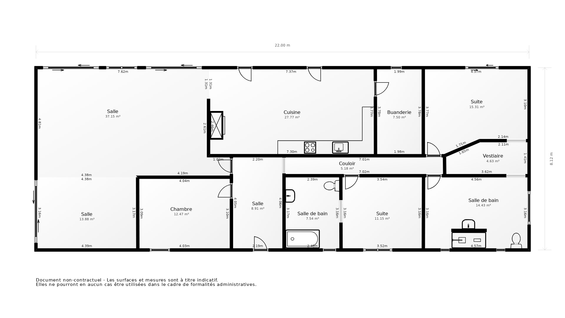 Vente Maison SEPTFONDS - 4 pièces - 194 m² - (82240)