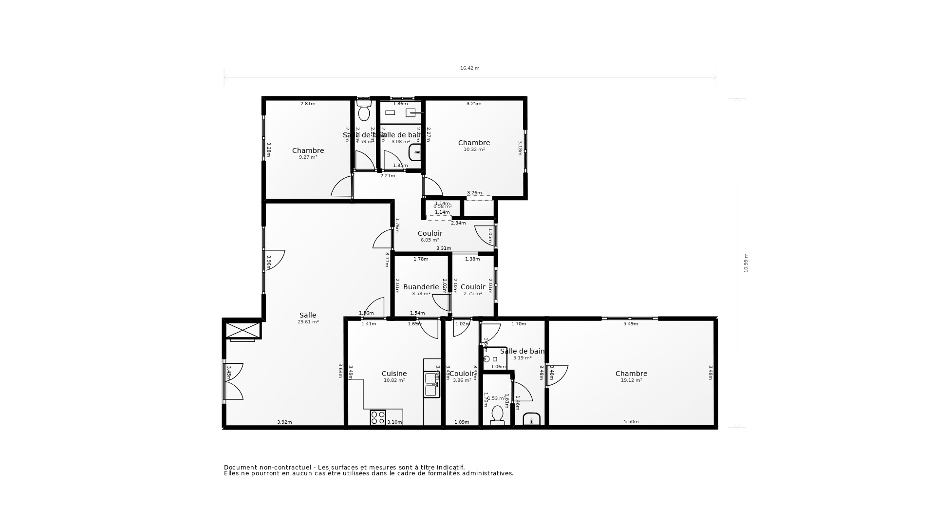 Vente Maison LA TREMBLADE - 4 pièces - 124 m² - (17390)