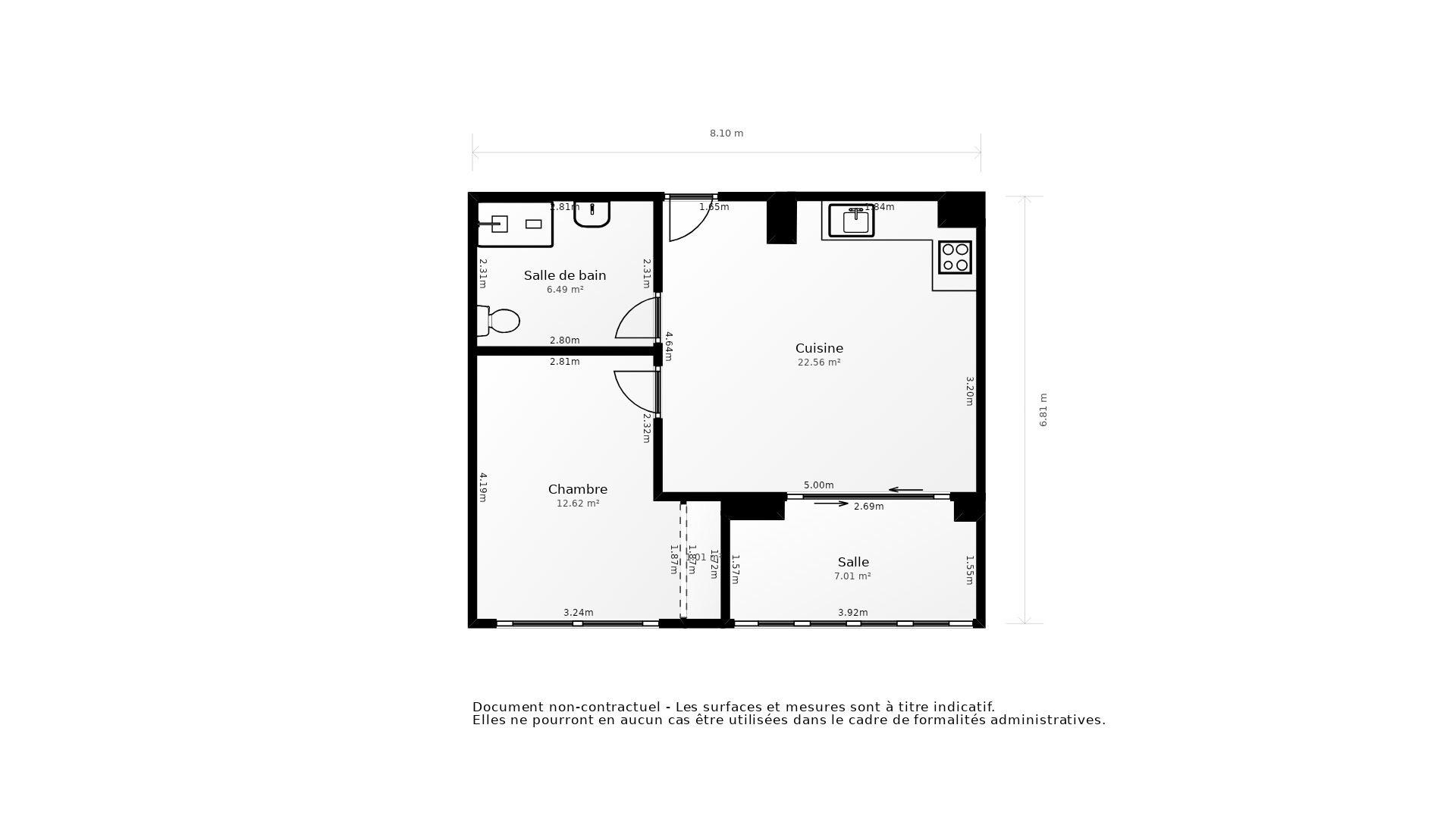 Vente Appartement Andernos-les-Bains - 2 pièces - 42 m² - (33510)