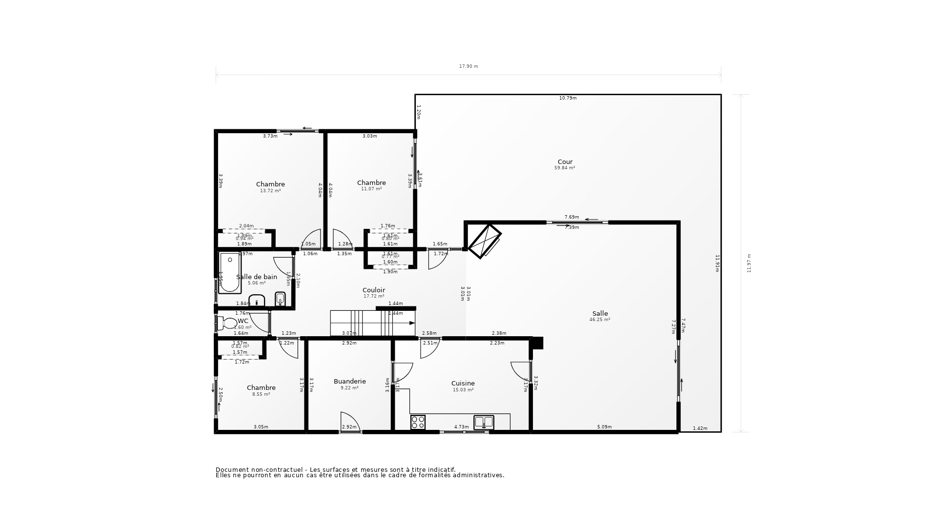 Vente Maison BLAYE - 4 pièces - 148 m² - (33390)