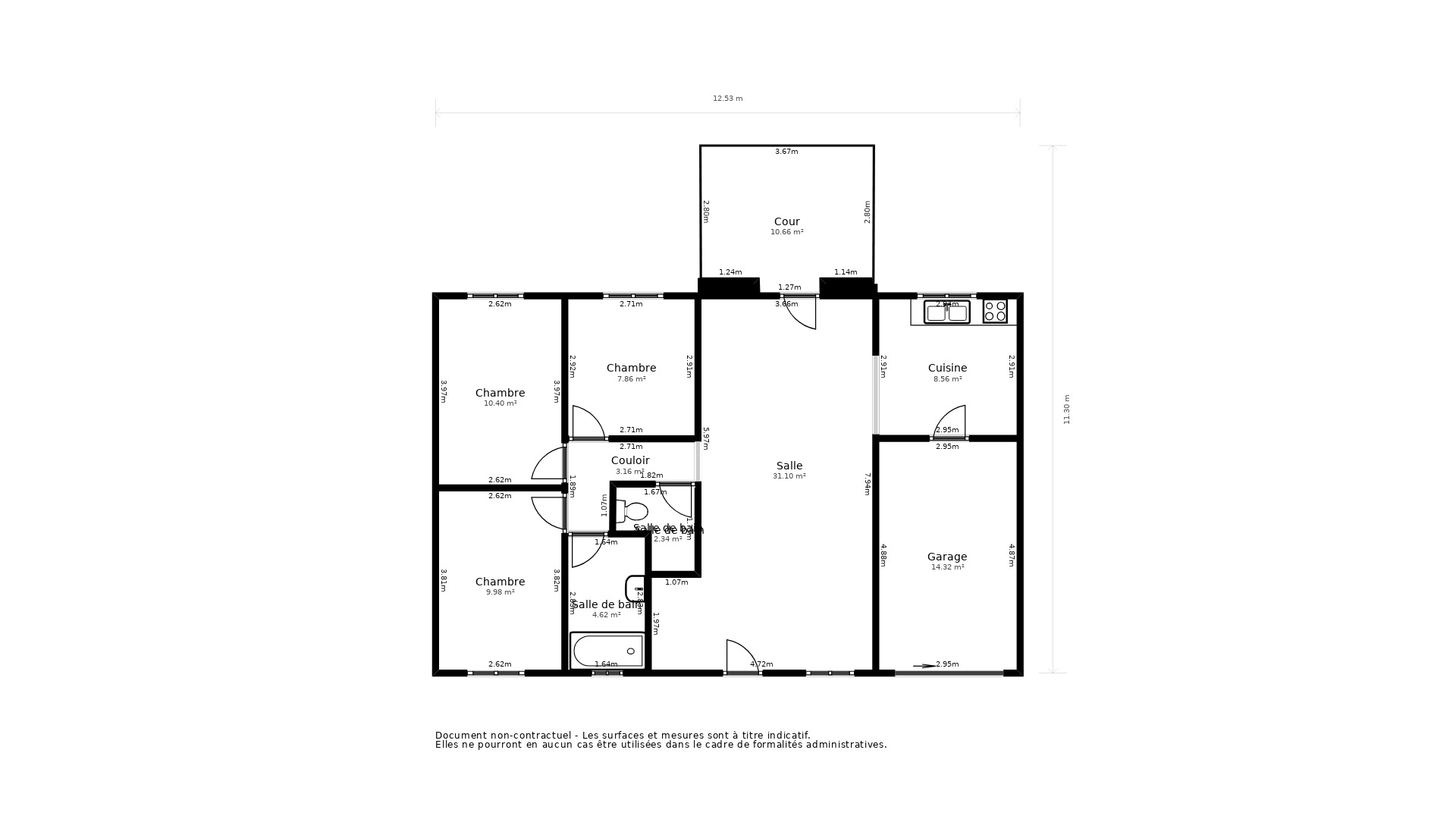 Vente Maison TIZAC DE LAPOUYADE - 3 pièces - 78 m² - (33620)
