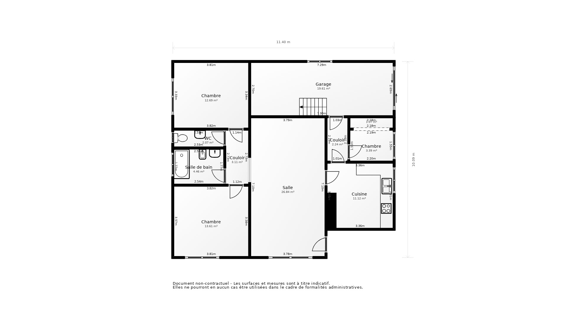 Vente Maison VAUX SUR MER - 3 pièces - 90 m² - (17640)