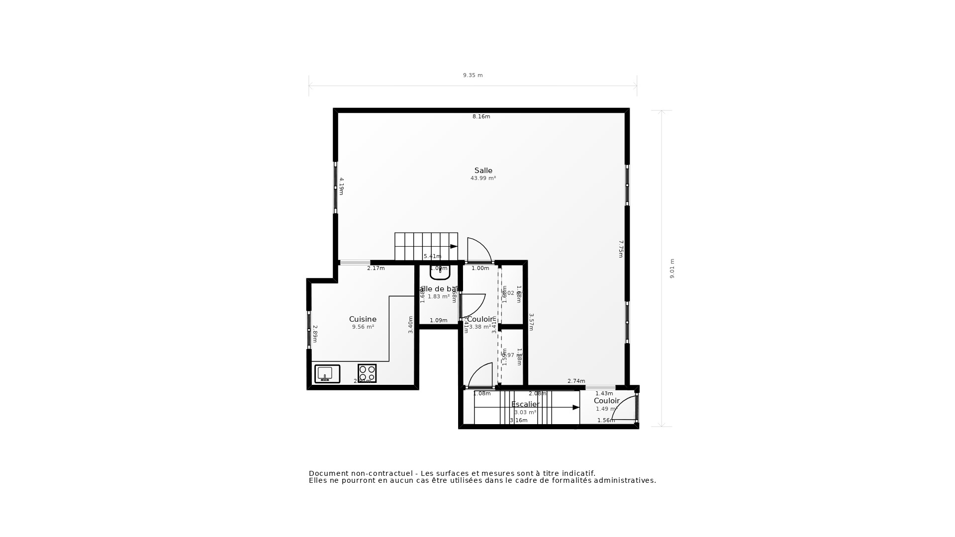 Vente Maison VILLEURBANNE - 5 pièces - 87 m² - (69100)