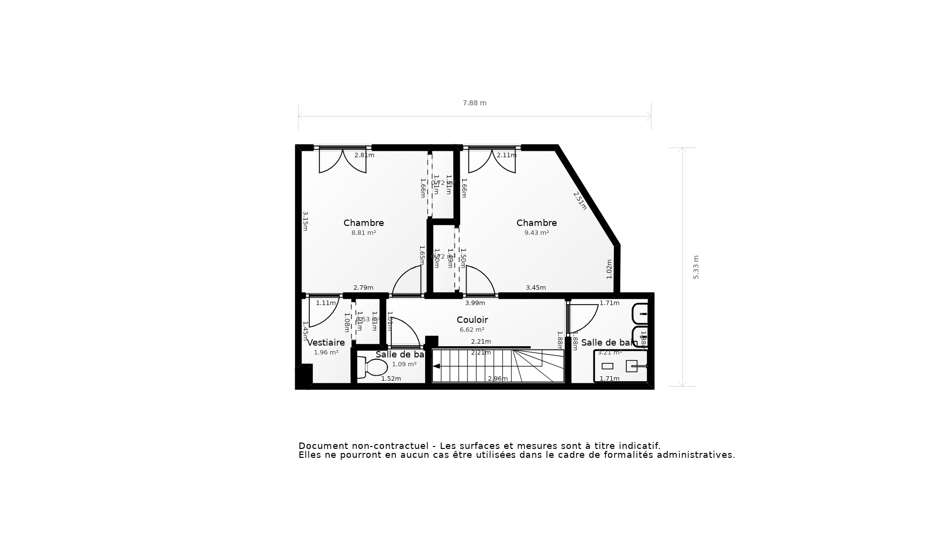 Vente Appartement MONTPELLIER - 3 pièces - 74 m² - (34070)