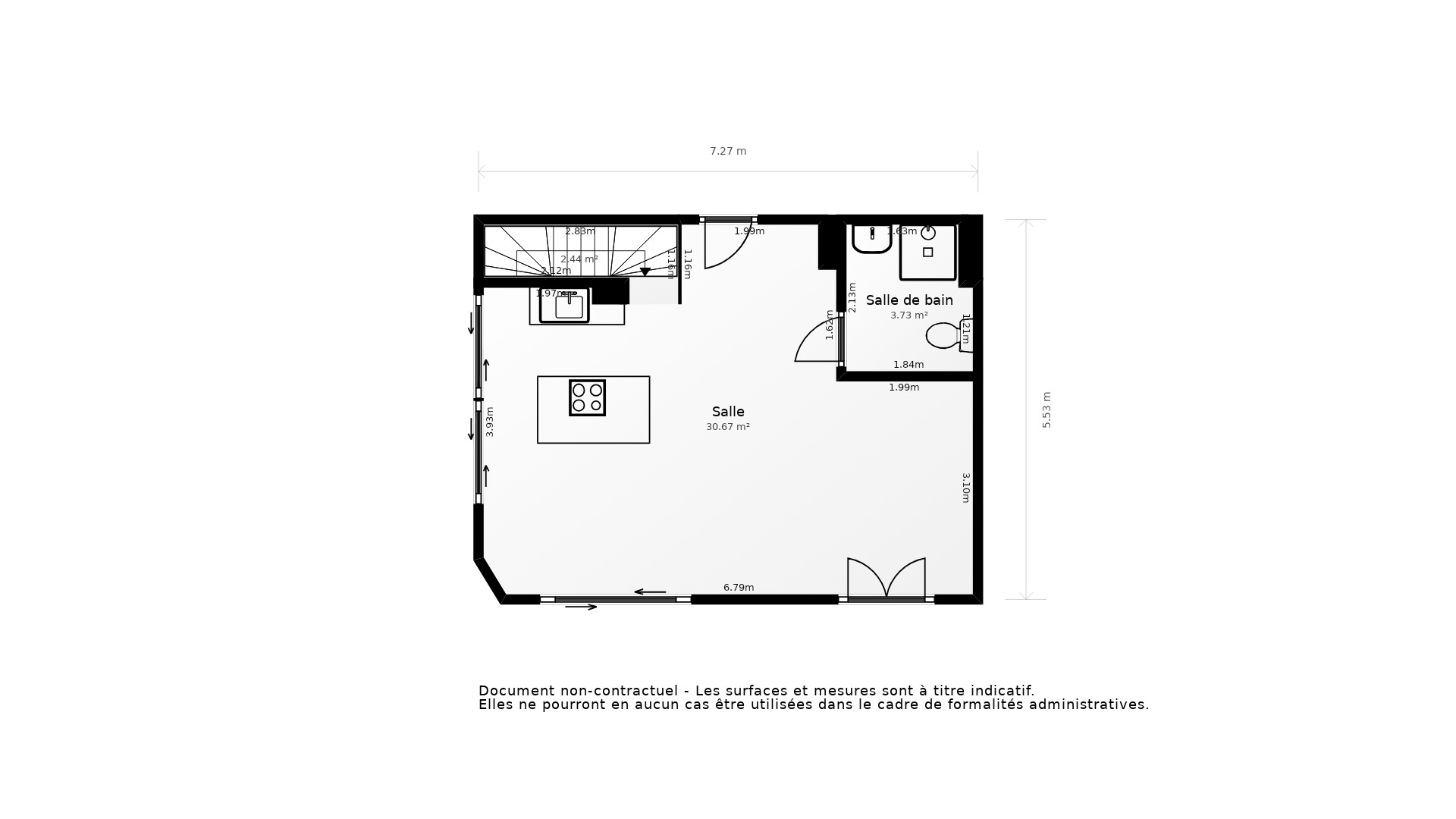 Vente Appartement MONTPELLIER - 3 pièces - 74 m² - (34070)