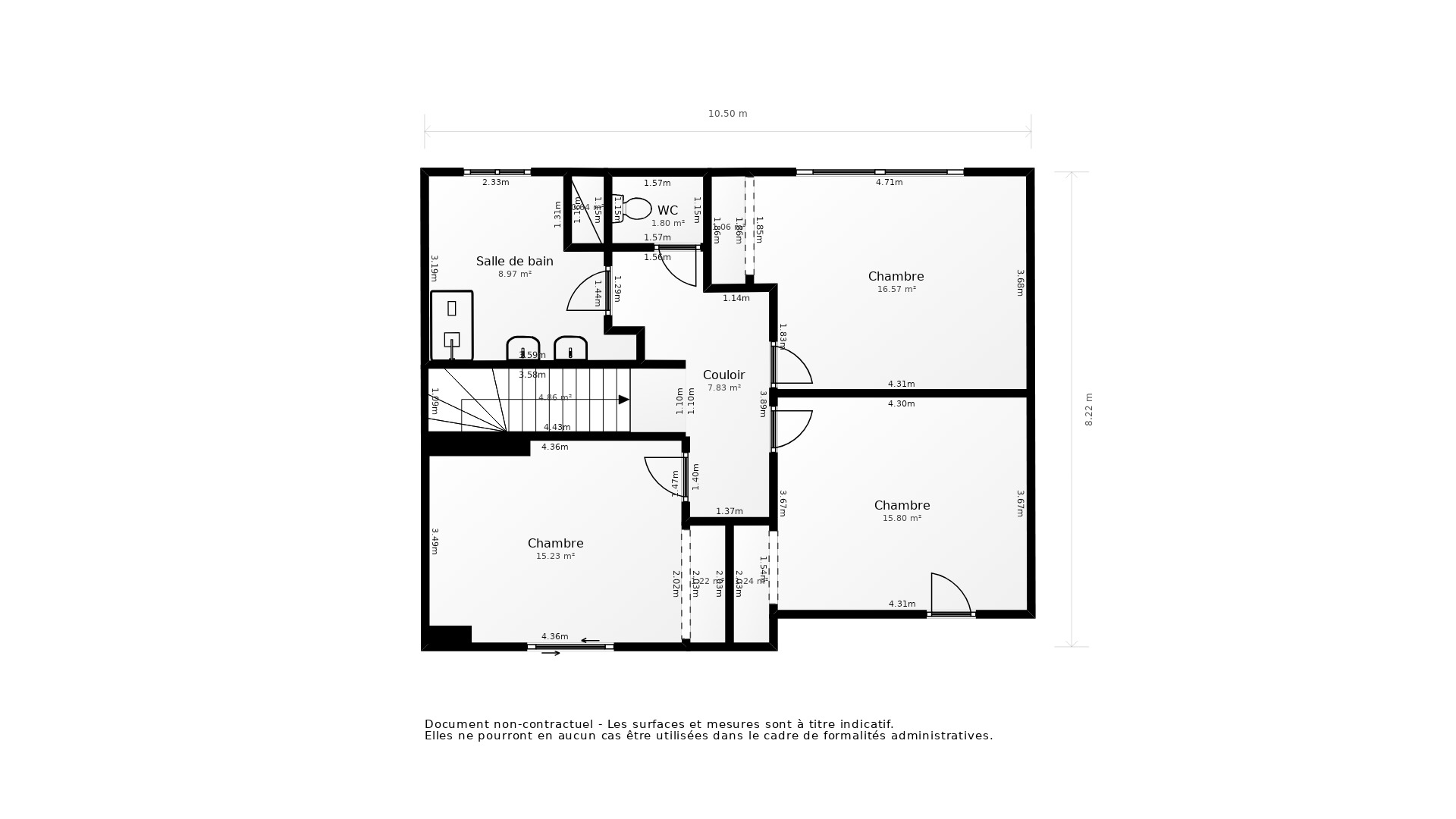 Vente Appartement BORDEAUX - 4 pièces - 83 m² - (33100)