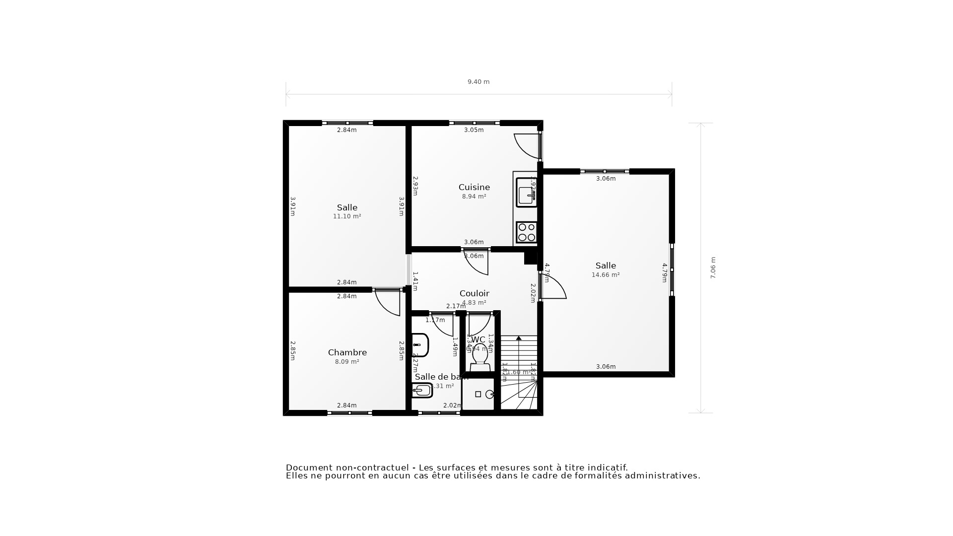 Vente Maison BORDEAUX - 4 pièces - 95 m² - (33200)