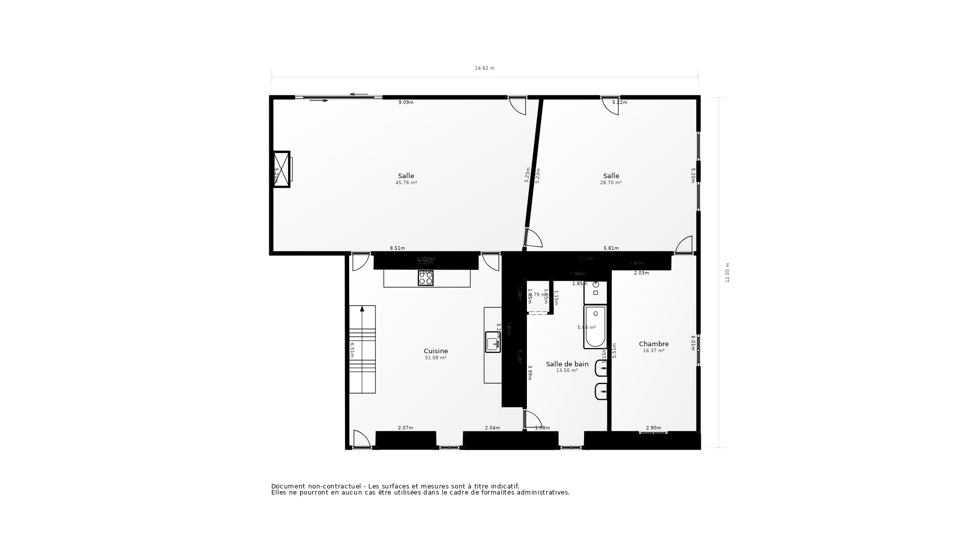 Vente Maison CHEF BOUTONNE - 5 pièces - 170 m² - (79110)