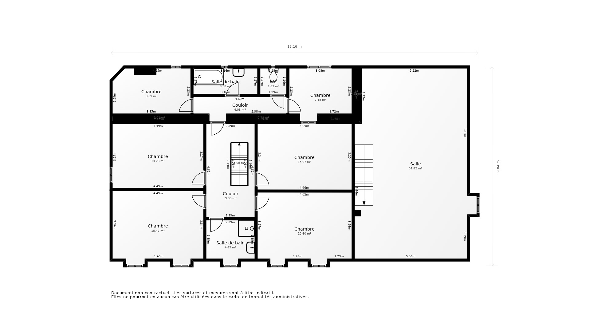 Vente Maison BRAN - 7 pièces - 215 m² - (17210)
