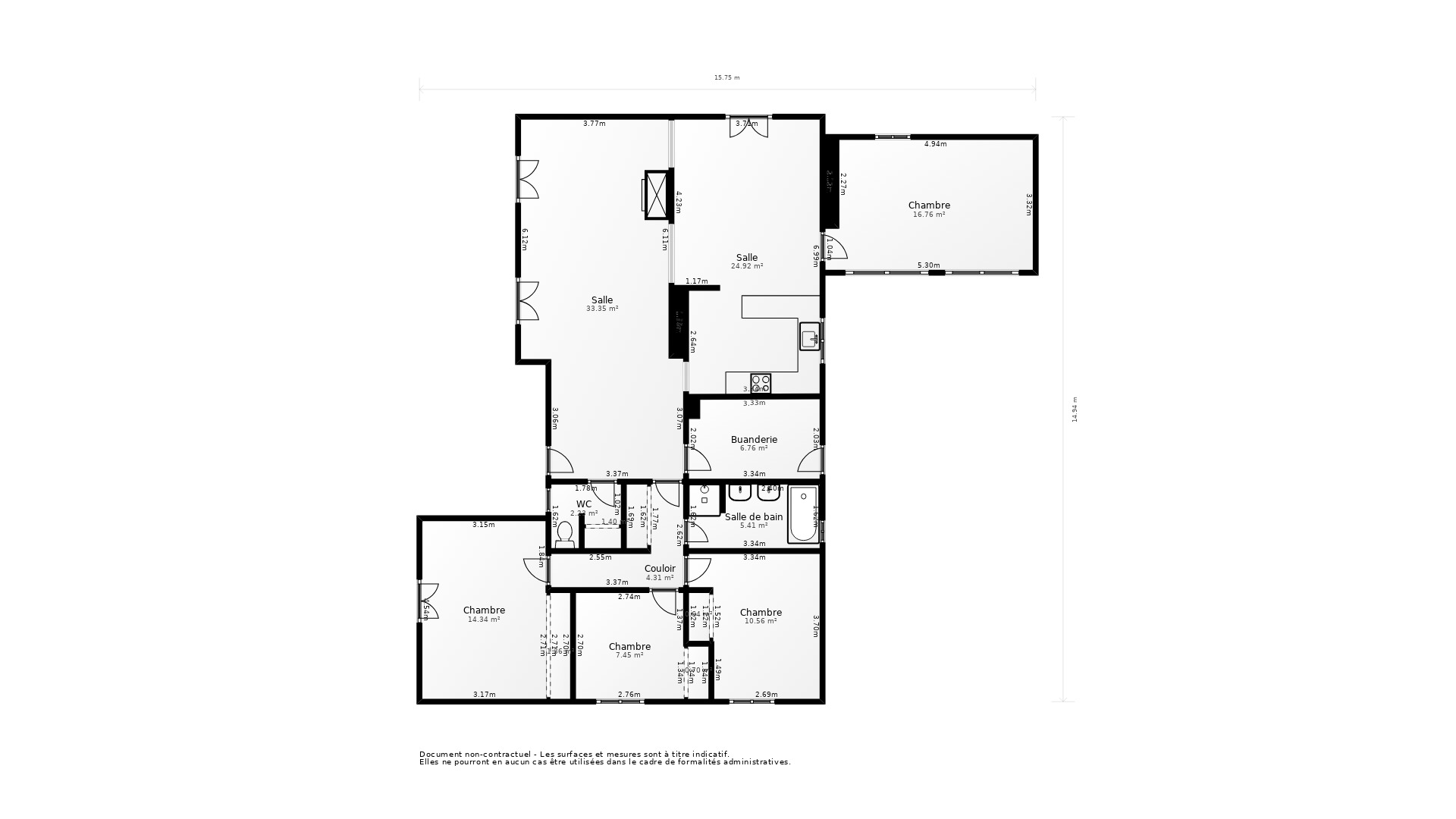 Vente Maison ST COLOMBAN - 5 pièces - 128 m² - (44310)
