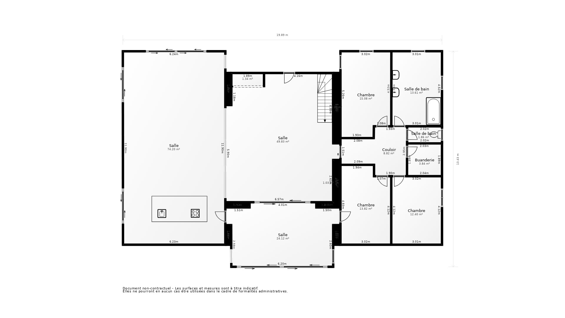 Vente Maison SALLES - 6 pièces - 243 m² - (33770)