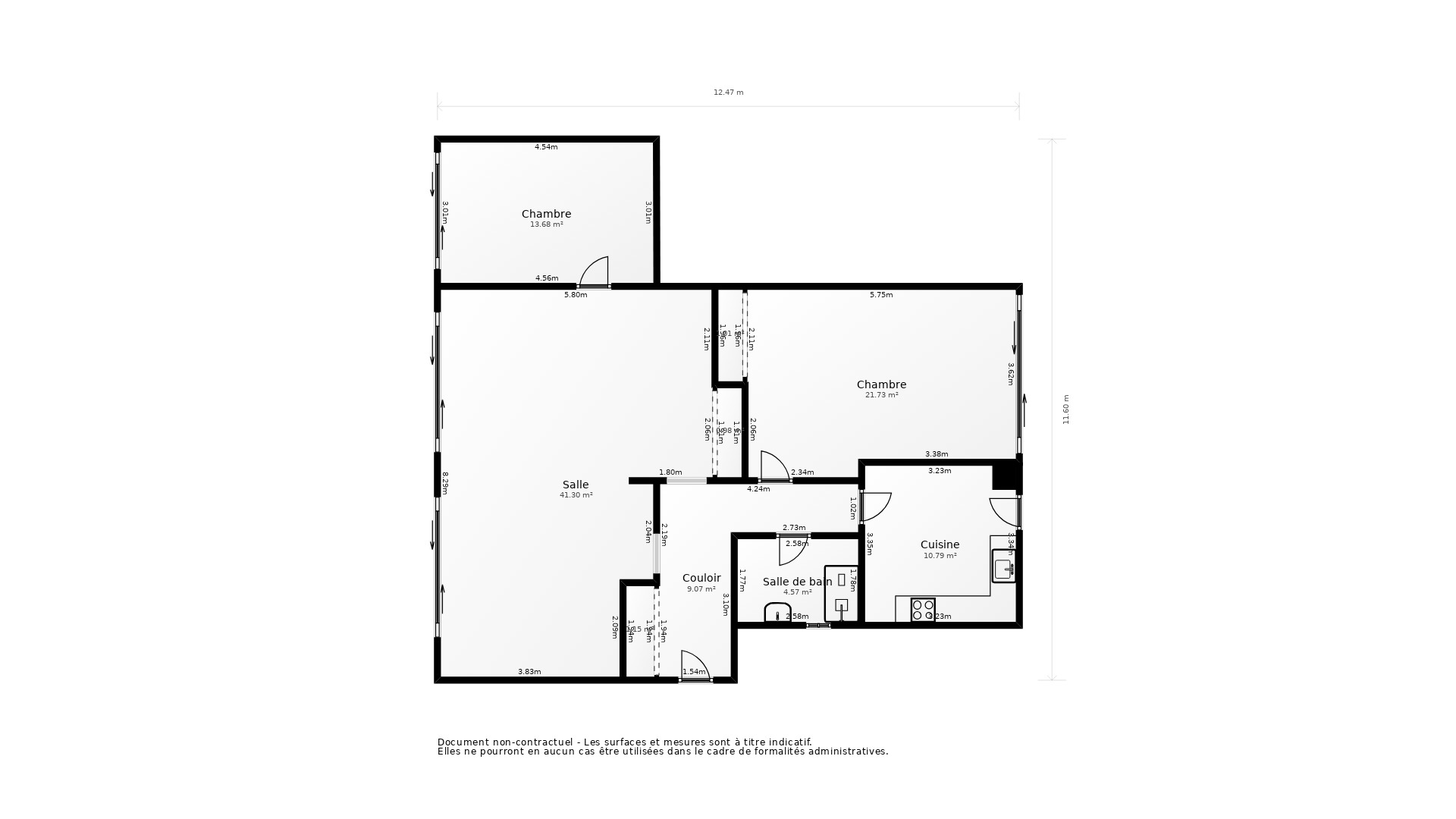 Vente Appartement BIARRITZ - 3 pièces - 79 m² - (64200)