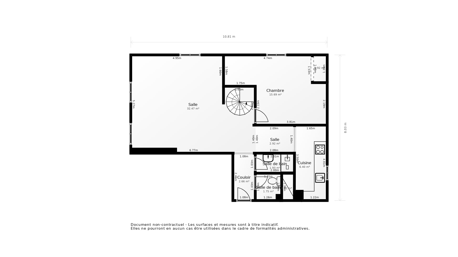 Vente Appartement CALUIRE ET CUIRE - 3 pièces - 72,1 m² - (69300)