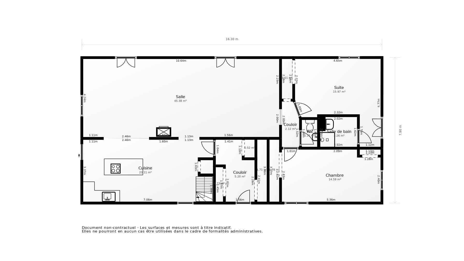 Vente Maison CHAMPAGNAC DE BELAIR - 6 pièces - 150 m² - (24530)