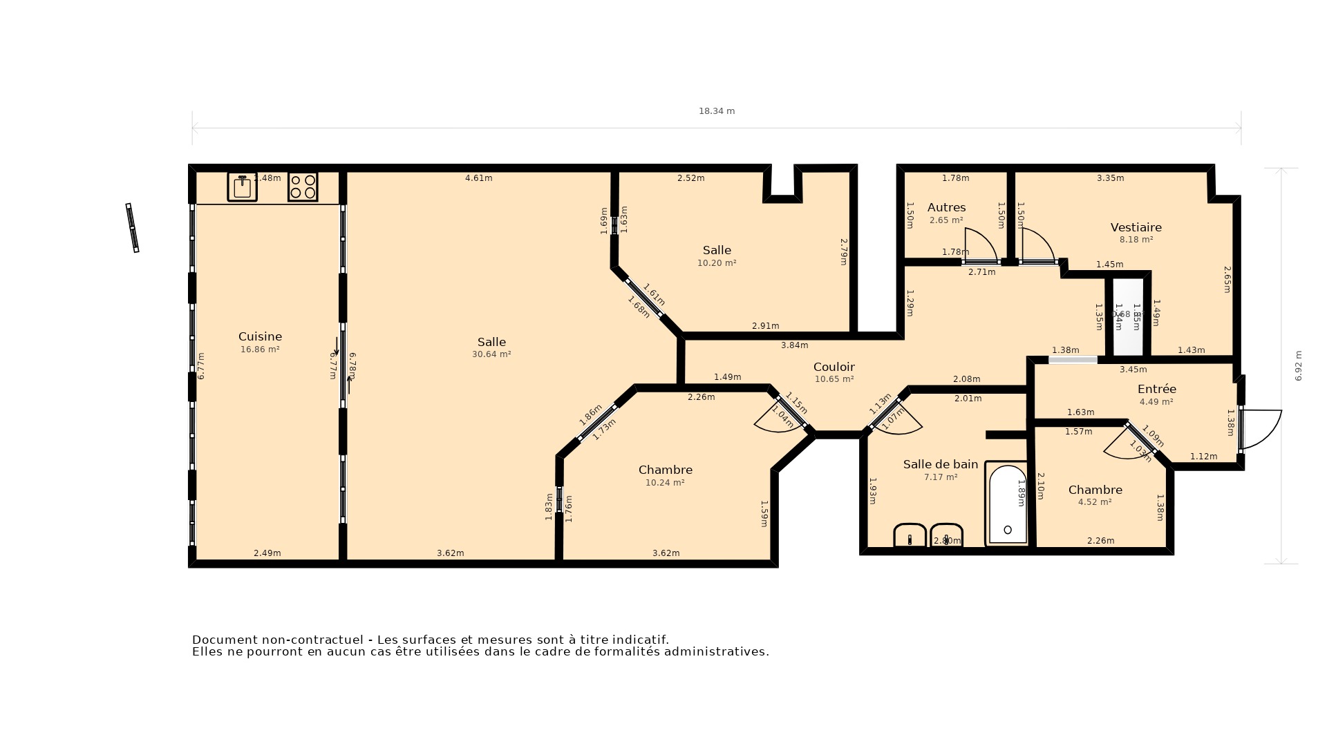 Vente Appartement LA ROCHELLE - 4 pièces - 114 m² - (17000)