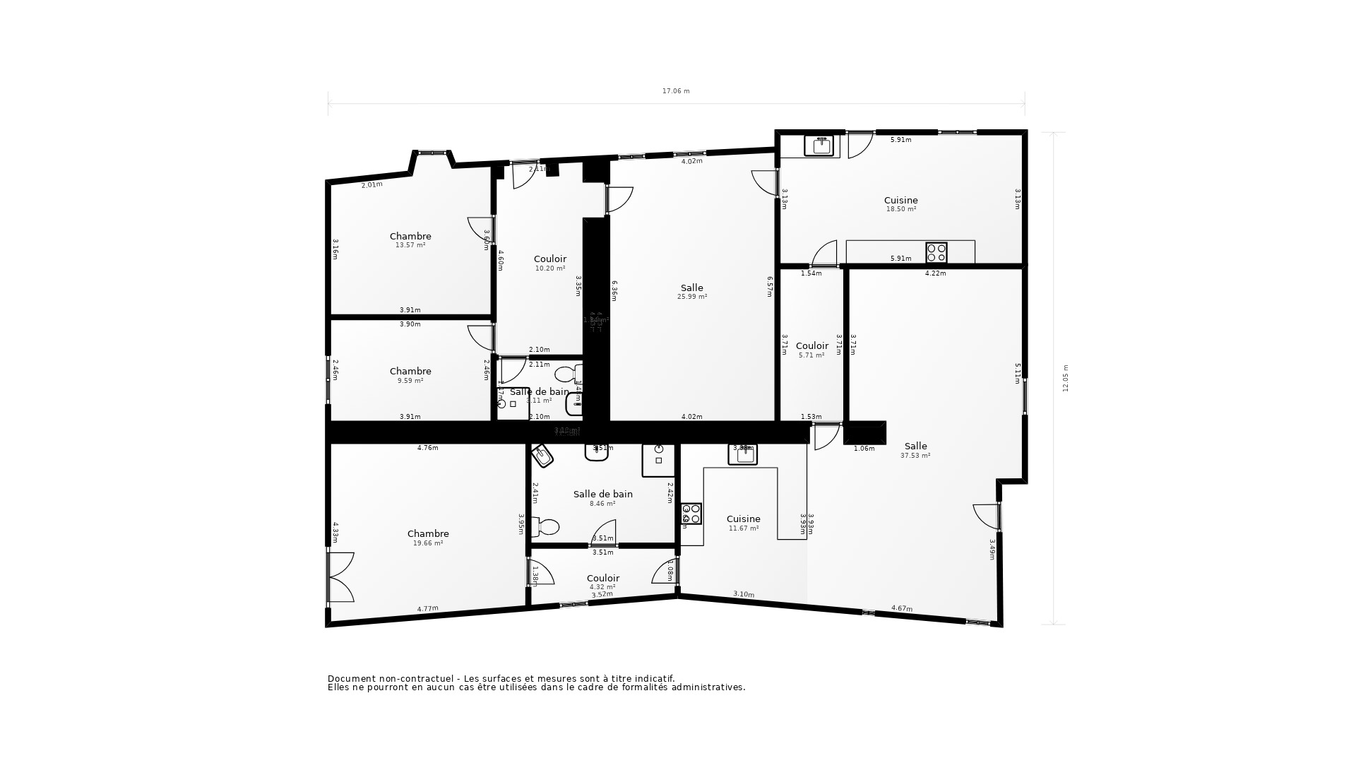 Vente Maison MONTPELLIER DE MEDILLAN - 5 pièces - 169 m² - (17260)