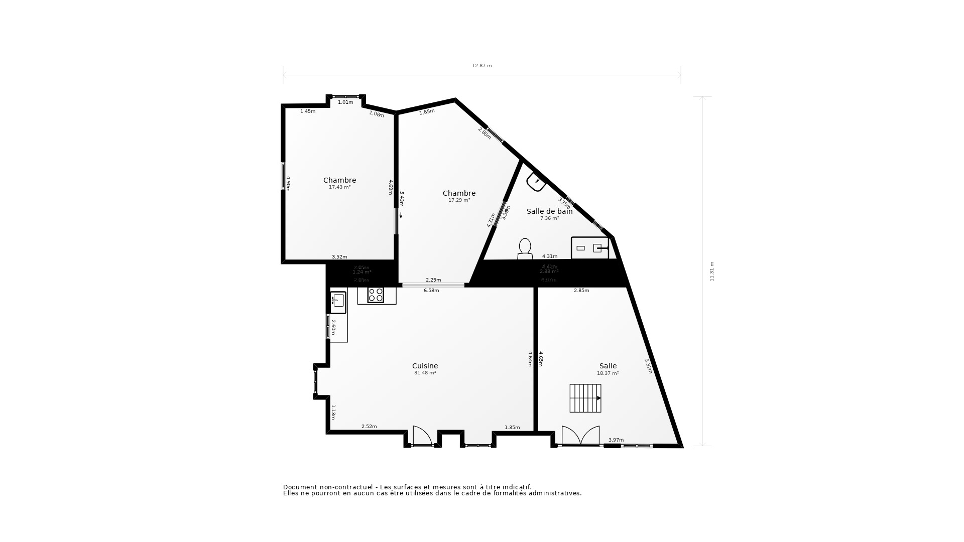 Vente Maison PUYJOURDES - 4 pièces - 95 m² - (46260)