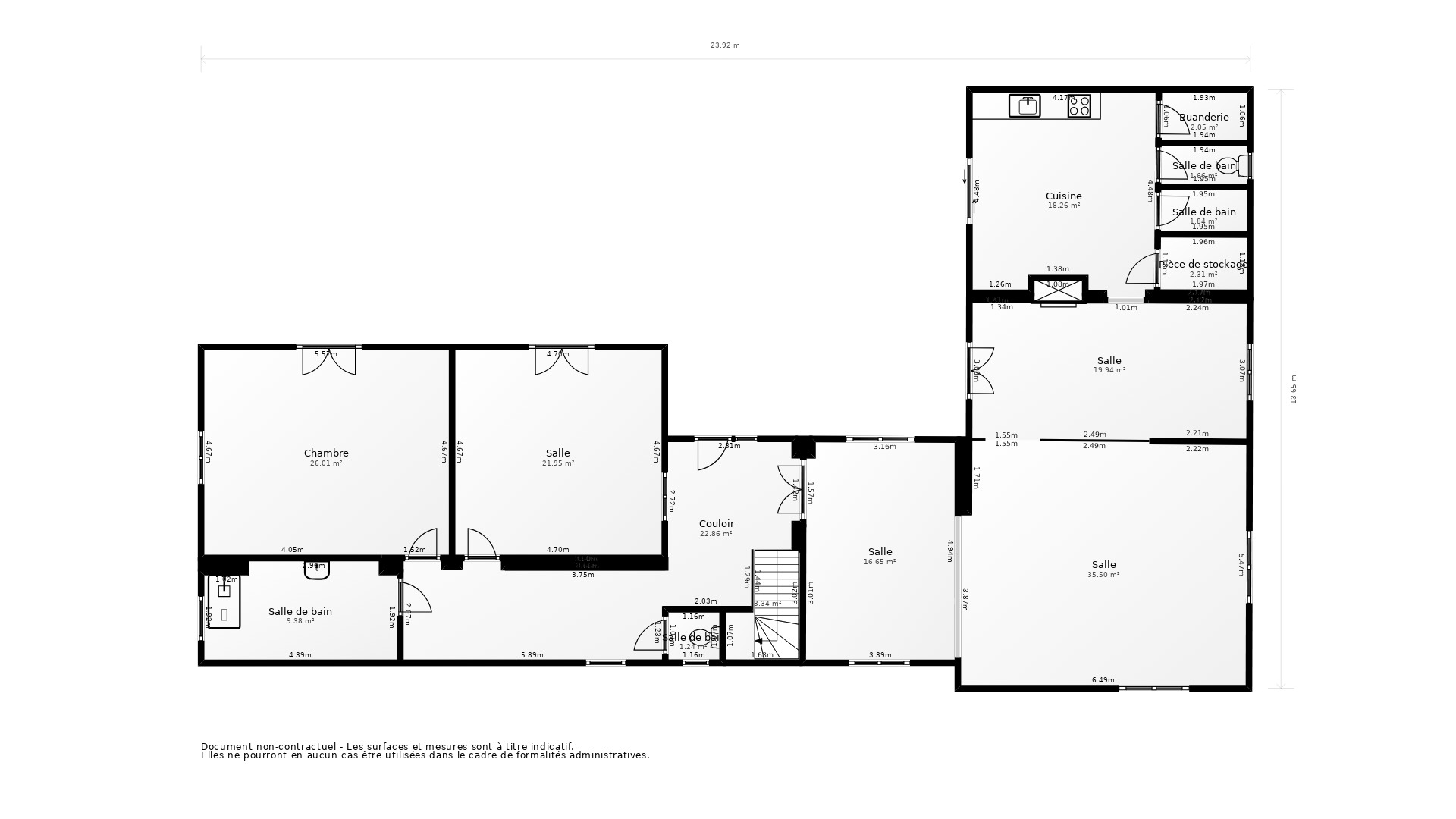 Vente Maison FRONSAC - 6 pièces - 220 m² - (33126)