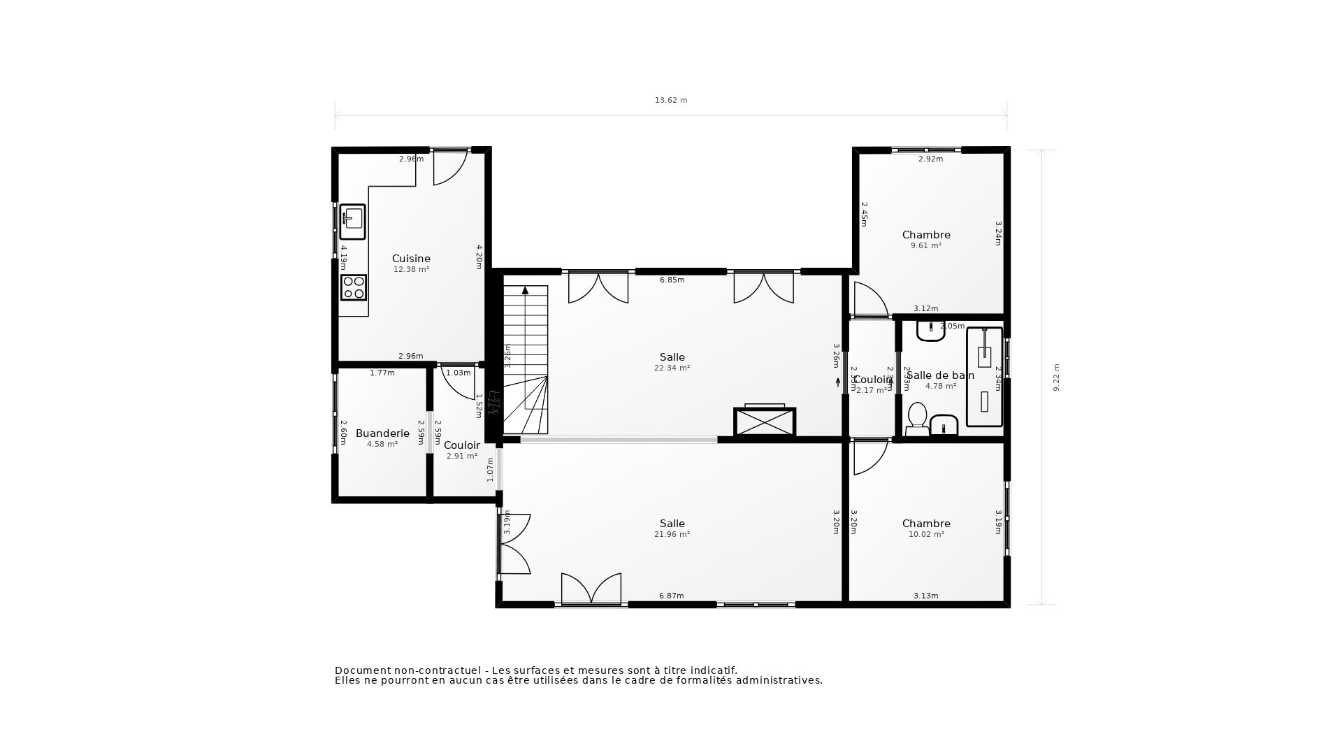 Vente Maison CASTELNAU D AUZAN LABARRERE - 4 pièces - 124 m² - (32440)