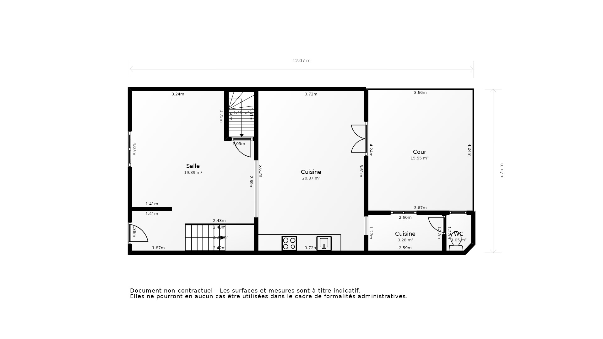 Vente Maison BORDEAUX - 4 pièces - 95 m² - (33000)