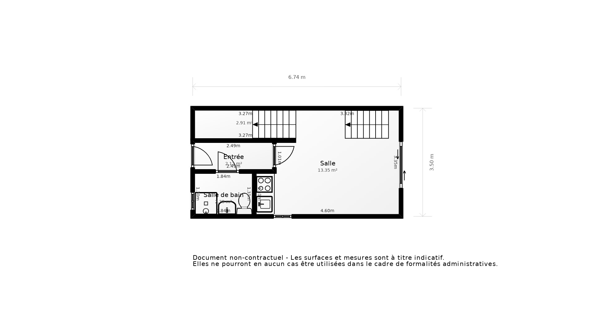 Vente Maison VIELLE ST GIRONS - 2 pièces - 32 m² - (40560)
