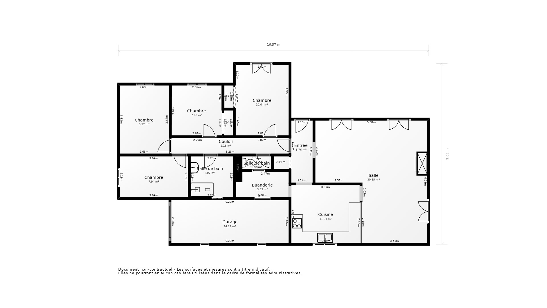 Vente Maison MARMANDE - 5 pièces - 128 m² - (47200)