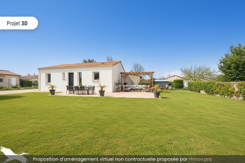 Vente Maison ASNIERES SUR NOUERE - 4 pièces -85 m² - (16290)