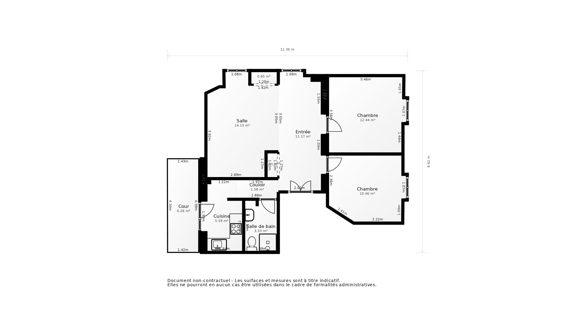 Vente Appartement BIARRITZ - 3 pièces - 70 m² - (64200)