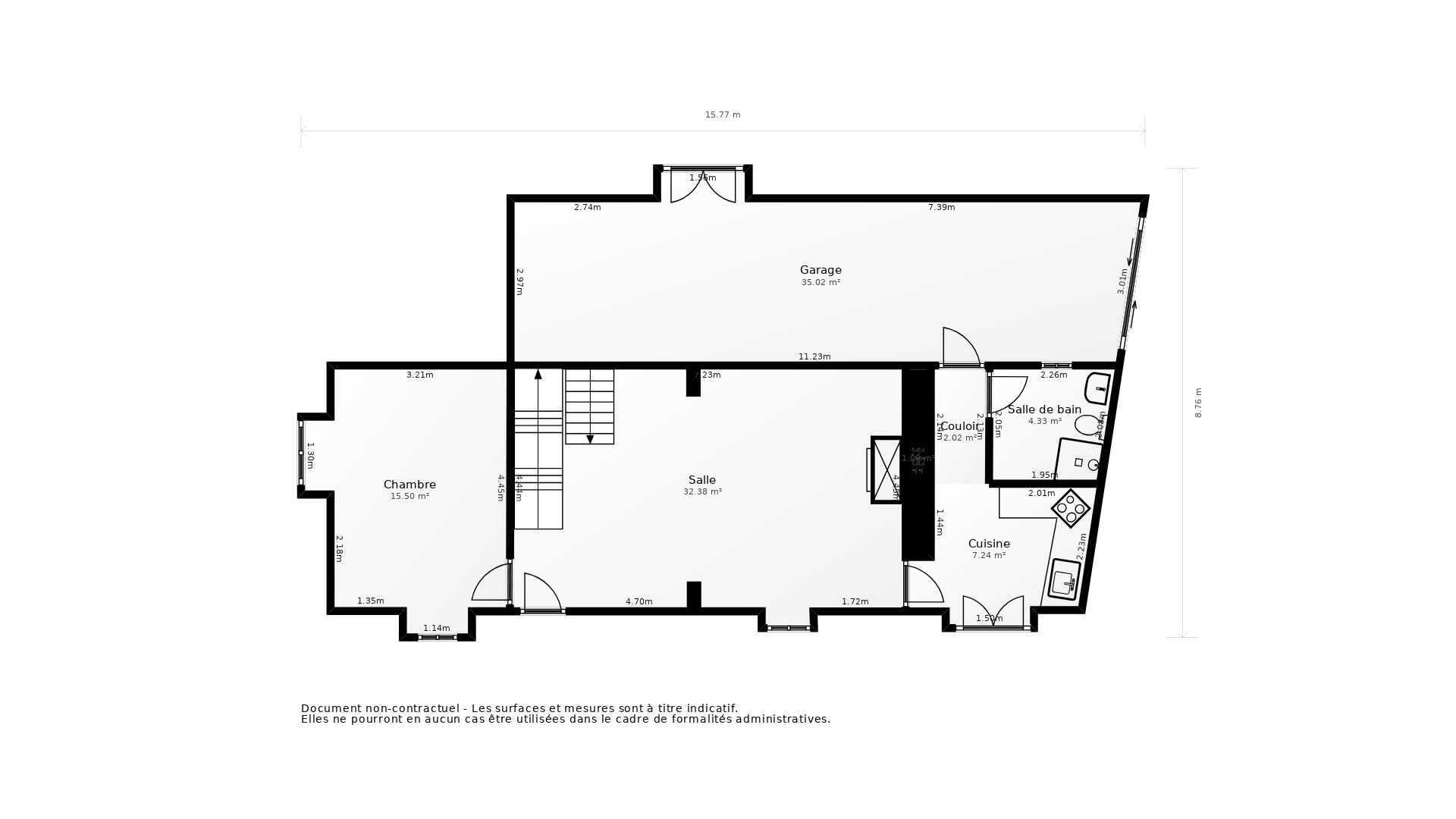 Vente Maison LUGASSON - 3 pièces - 113 m² - (33760)
