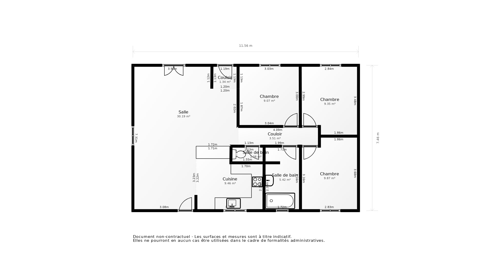 Vente Maison ST GERVAIS - 4 pièces - 77 m² - (33240)