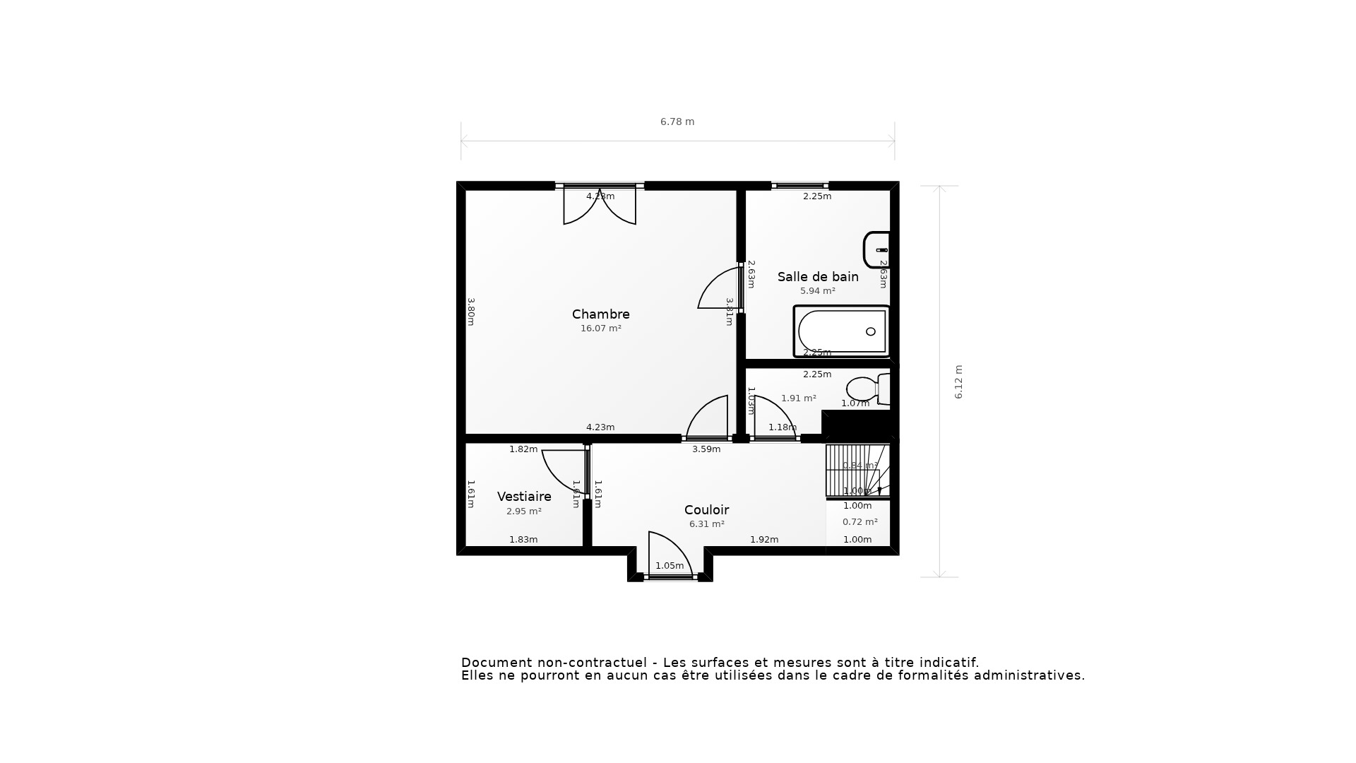 Vente Appartement BRUGES - 2 pièces - 55 m² - (33520)