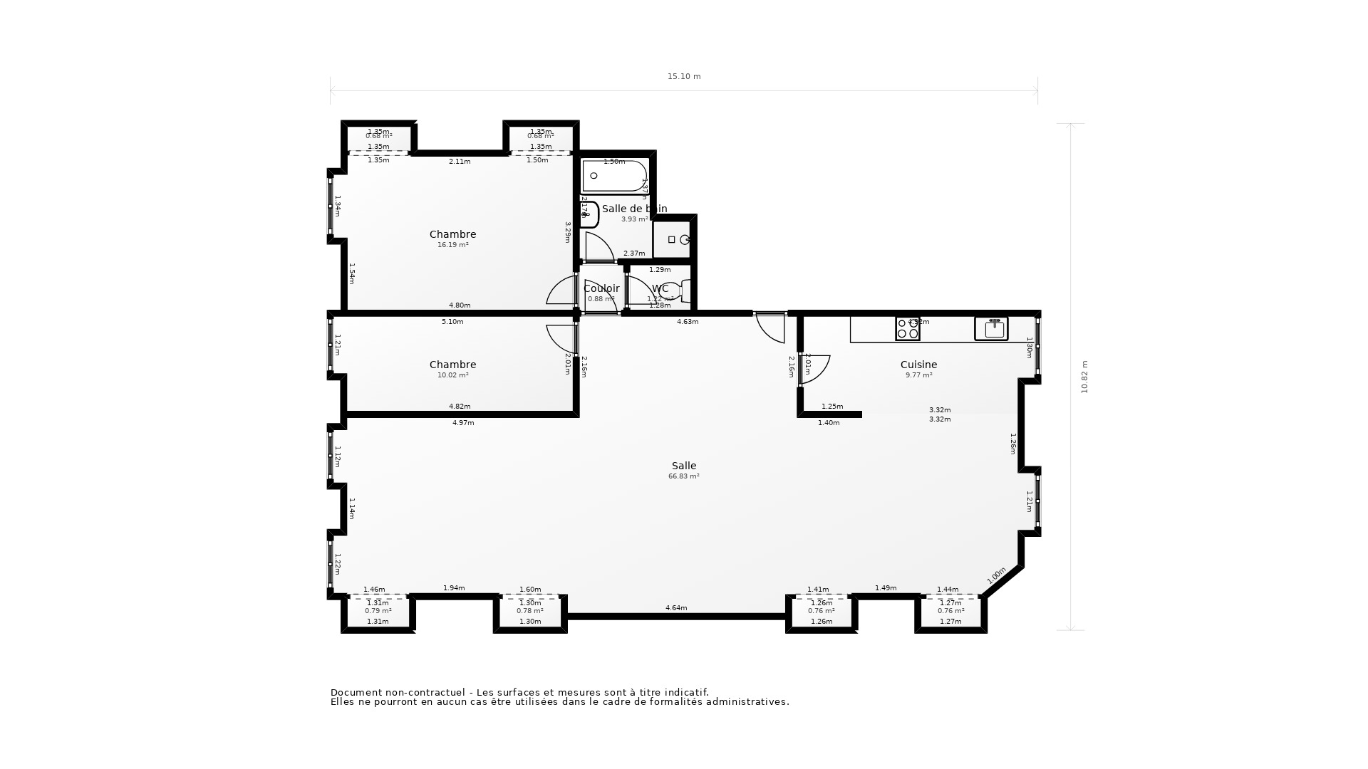 Vente Appartement LYON 03 - 4 pièces - 109 m² - (69003)
