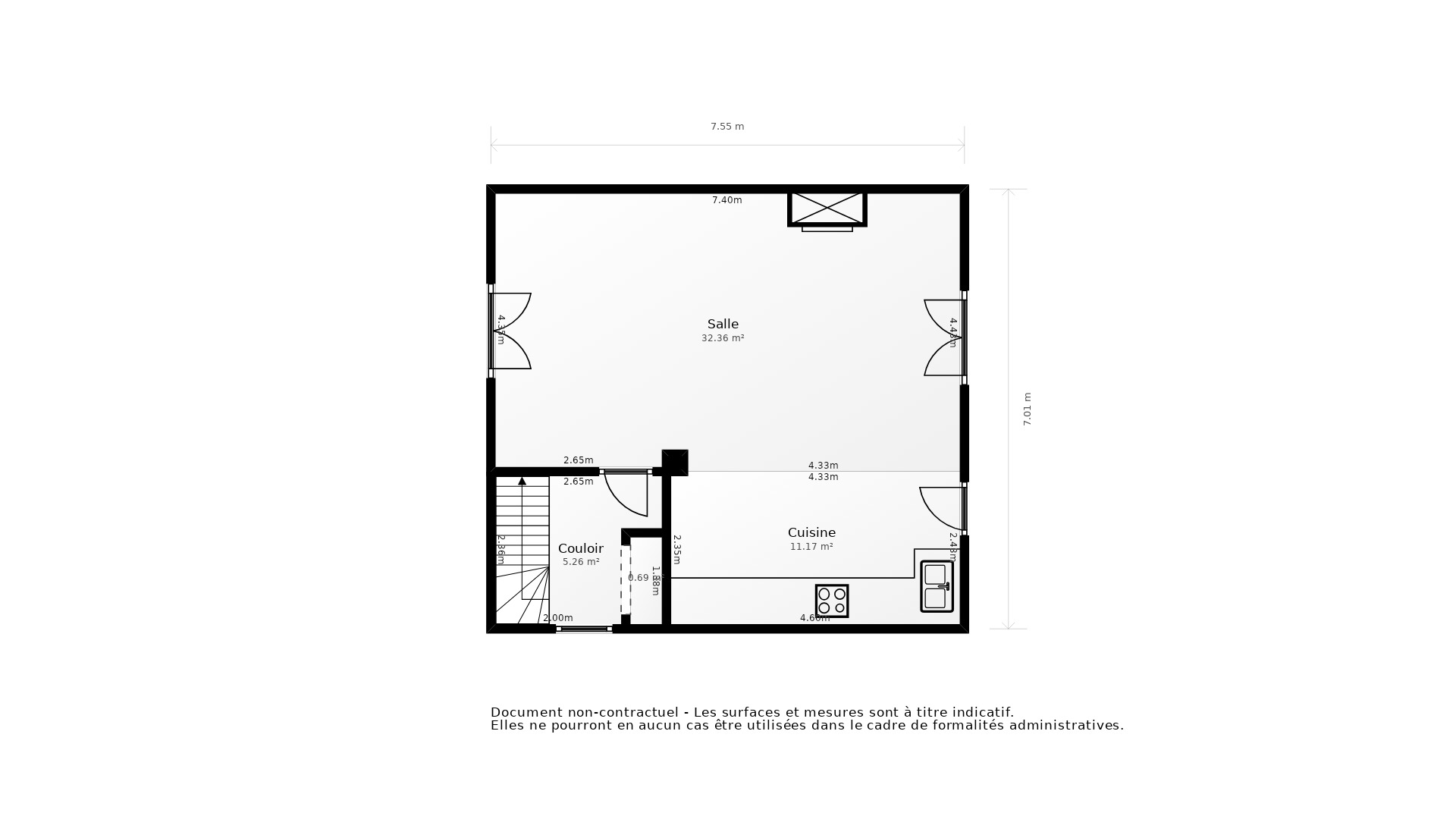 Vente Maison VILLENEUVE LA COMTESSE - 4 pièces - 92 m² - (17330)